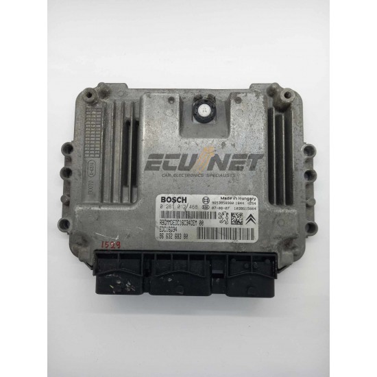 ΕΓΚΕΦΑΛΟΣ ΚΙΝΗΤΗΡΑ BOSCH CITROEN XSARA PICASSO 1.6 HDI 0281012468 EDC16C34 9663268380 1039S15664