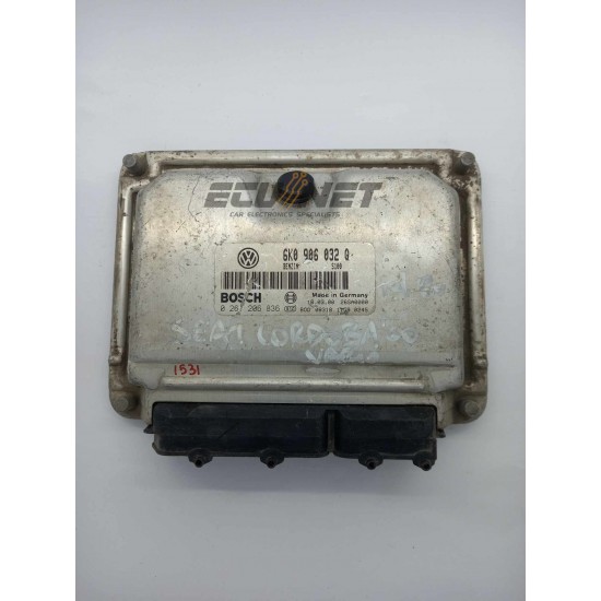 ΕΓΚΕΦΑΛΟΣ ΚΙΝΗΤΗΡΑ BOSCH SEAT CORDOBA 1.4 8V 6K0906032Q 0261206836 26SA0000