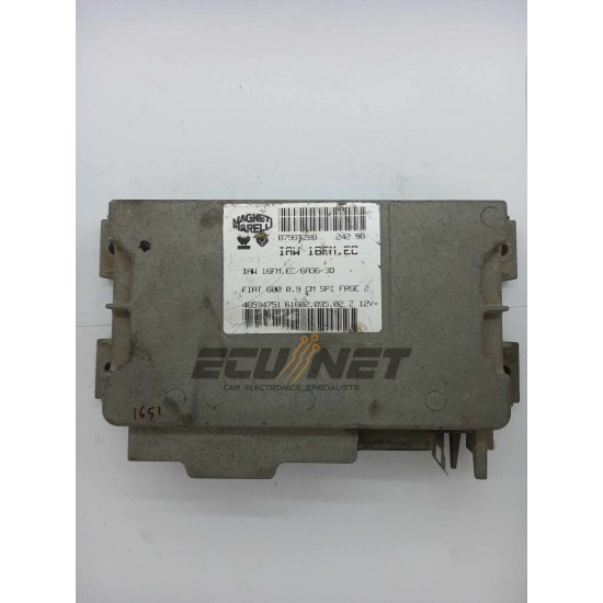 ΕΓΚΕΦΑΛΟΣ ΚΙΝΗΤΗΡΑ MAGNETI MARELLI FIAT SEICENTO 0.9 46534751 IAW 16FM.EC 6160209502