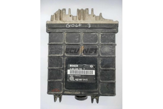 ΕΓΚΕΦΑΛΟΣ ΚΙΝΗΤΗΡΑ BOSCH VW GOLF 3 1HO907311C 0261200714