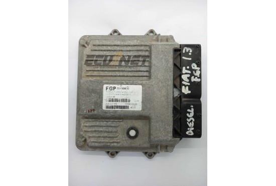 ΕΓΚΕΦΑΛΟΣ ΚΙΝΗΤΗΡΑ MAGNETI MARELLI FIAT PUNTO 1.3 JTD 55186608 MJD 6JF.P3 7160000402