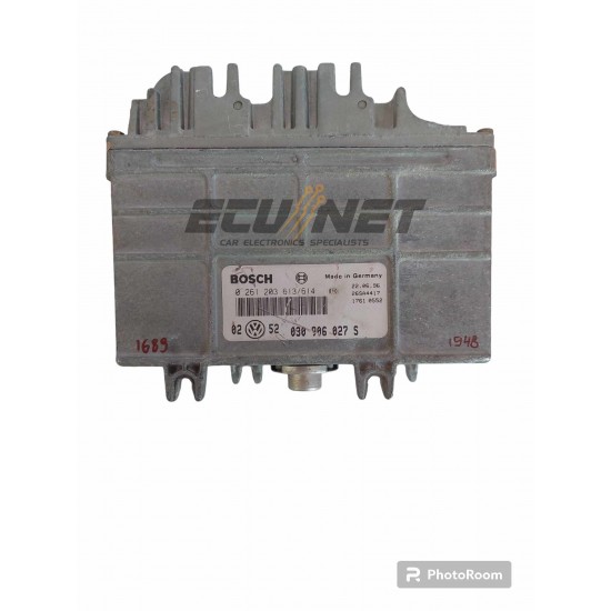 ΕΓΚΕΦΑΛΟΣ ΚΙΝΗΤΗΡΑ BOSCH VW GOLF 3 1.6 8V 030906027S 0261203613/614 26SA4417