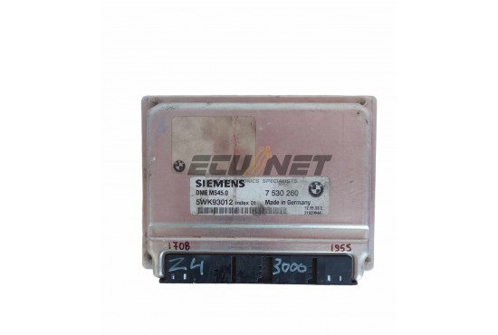 ΕΓΚΕΦΑΛΟΣ ΚΙΝΗΤΗΡΑ SIEMENS BMW Z4 7530260 5WK93012 DME MS45.0