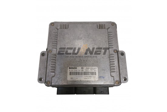  ENGINE ECU BOSCH RENAULT MASTER 0281010787, HOM8200091428, 8200132175