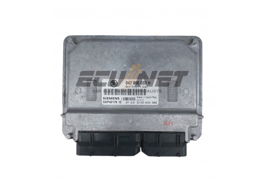 ΕΓΚΕΦΑΛΟΣ ΚΙΝΗΤΗΡΑ SIEMENS SKODA 047906033H  5WP40179 12  SIMOS 3PA