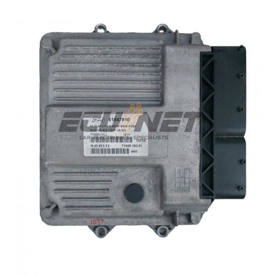 ΕΓΚΕΦΑΛΟΣ ΚΙΝΗΤΗΡΑ MAGNETI MARELLI FORD KA 1.3 MJD6F3.F2  51847810  71600.193.01