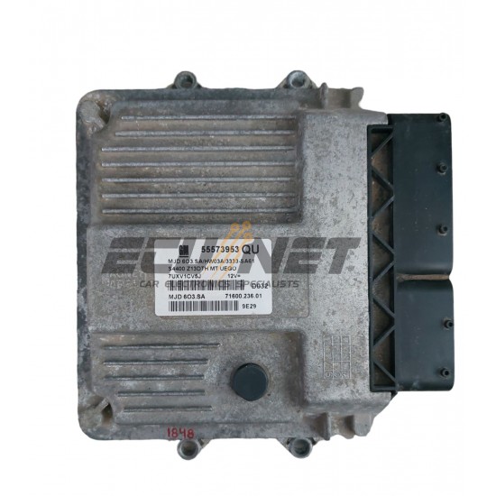 ΕΓΚΕΦΑΛΟΣ ΚΙΝΗΤΗΡΑ MAGNETI MARELLI OPEL CORSA D 1.3  55573953 QU  MJD603.SA  71600.236.01  