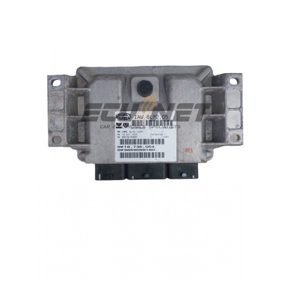 ΕΓΚΕΦΑΛΟΣ ΚΙΝΗΤΗΡΑ MAGNETI MARELLI CITROEN C4 IAW 6LP2.05  HW16.631.054  HW9653979480  SW16.735.054  SW9659099180