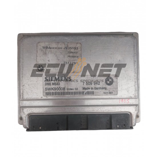 ΕΓΚΕΦΑΛΟΣ ΚΙΝΗΤΗΡΑ SIEMENS BMW E46, 320, 330, E39  5WK90008  7509942  DME7509942  MS43