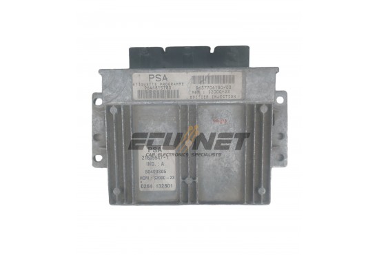 ΕΓΚΕΦΑΛΟΣ ΚΙΝΗΤΗΡΑ SAGEM PEUGEOT 206 1.4  8V  9641815780  9637706180-03  HOM:S2000-23  21645547-7