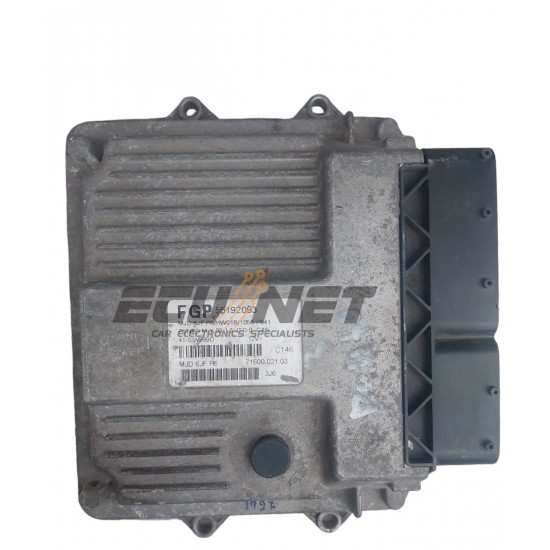 ΕΓΚΕΦΑΛΟΣ ΚΙΝΗΤΗΡΑ MAGNETI MARELLI FIAT PUNTO 1.3 JTD 555192093  71600.021.03  MJD 6JF P6  