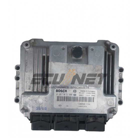 ΕΓΚΕΦΑΛΟΣ ΚΙΝΗΤΗΡΑ BOSCH RENAULT SCENIC  1.9  0281013366  8200601334  8200631560