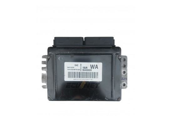 ΕΓΚΕΦΑΛΟΣ ΚΙΝΗΤΗΡΑ CHEVROLET AVEO KALOS 1.2 96435559  WA 1B1N  5WY1E07C D42