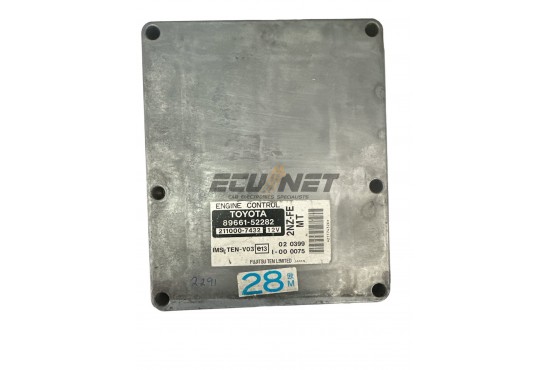 ΕΓΚΕΦΑΛΟΣ ΚΙΝΗΤΗΡΑ TOYOTA YARIS VERSO FUJITSU  89661-52282  211000-7432