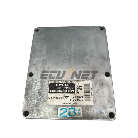 ΕΓΚΕΦΑΛΟΣ ΚΙΝΗΤΗΡΑ TOYOTA YARIS VERSO FUJITSU  89661-52282  211000-7432