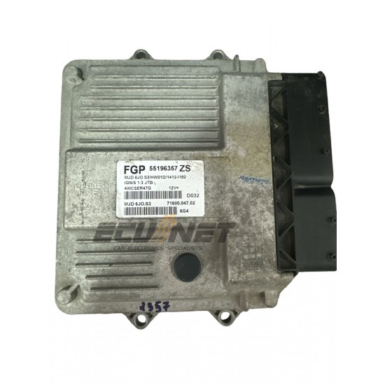 ΕΓΚΕΦΑΛΟΣ ΚΙΝΗΤΗΡΑ MAGNETI MARELLI SUZUKI IGNIS 1.3 55196357 71600.047.02 4WCSER47G