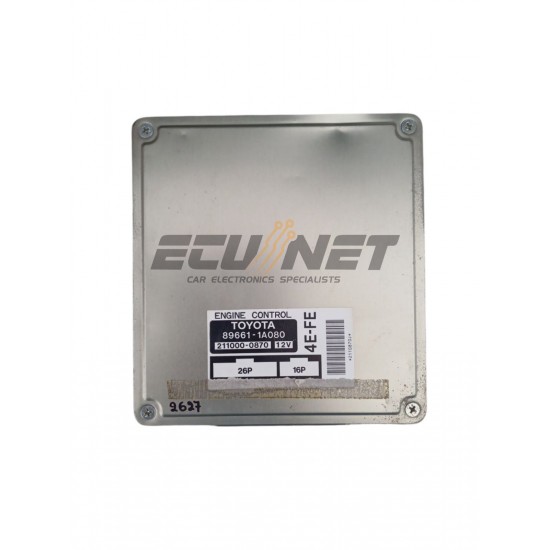ENGINE ECU FUJITSU TOYOTA COROLLA 1.6 89661-1A080 211000-0870 4E-FE