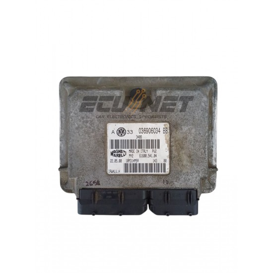 ENGINE ECU MAGNETI MARELLI VOLKSWAGEN GOLF 1.6 036906034BB IAW4LV.H 6160054104