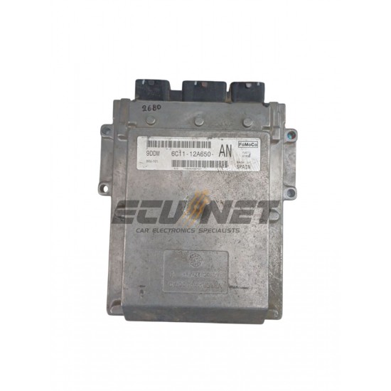 ENGINE ECU FOMOCO FORD TRANSIT 2.2 TDCI 6C11-12A650-AN DCU-101 9DDM
