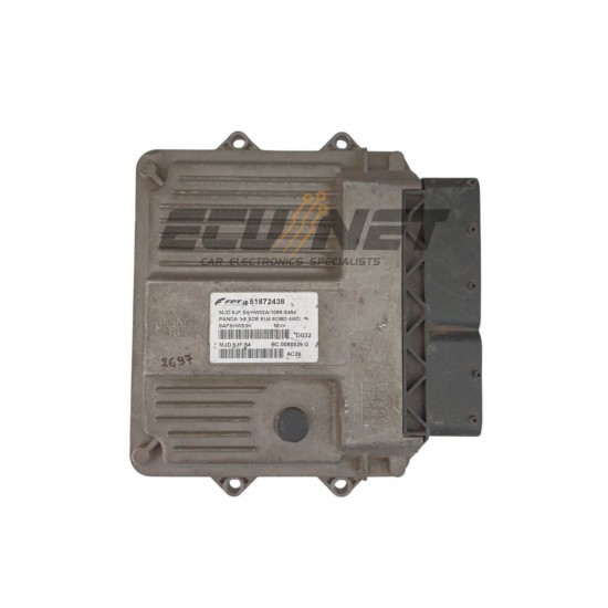 ΕΓΚΕΦΑΛΟΣ ΚΙΝΗΤΗΡΑ MAGNETI MARELLI FIAT PANDA 1.3 JTD 51872438 MJD 6JF.S4 BC0080529G