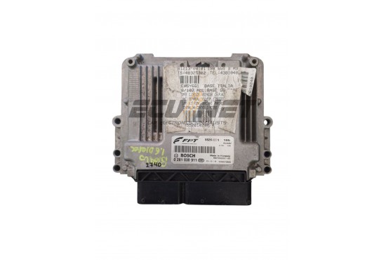 ΕΓΚΕΦΑΛΟΣ ΚΙΝΗΤΗΡΑ BOSCH FIAT BRAVO 1.6 MJET 0281030911 55261024 1039S72685