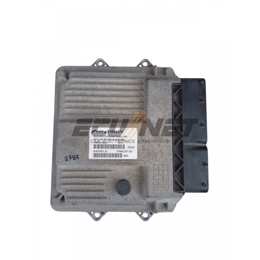 Calculateur (ECU) Vierge Reconditionné Pour Alfa Romeo Mito 1.3 JTDm - HW04P 51854482