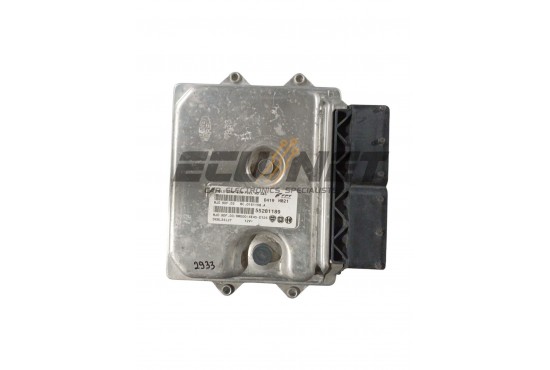 ENGINE ECU MAGNETI MARELLI FIAT DOBLO 1.3 JTD 55281189 MJD 9DF.D3 BC0161158A HW000 D419