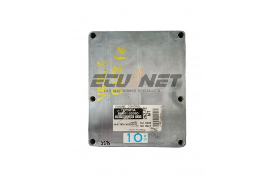 ENGINE ECU FUJITSU TOYOTA YARIS 1.3 89661-52080 211000-5990 2NZ-FE MT