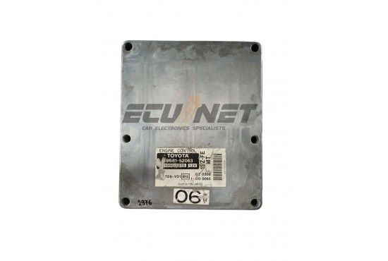ENGINE ECU FUJITSU TOYOTA YARIS 1.0 89661-52063 211000-7213 2SZ-FE MT