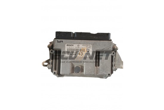 ΕΓΚΕΦΑΛΟΣ ΚΙΝΗΤΗΡΑ BOSCH TOYOTA AYGO 1.0 89661-0H430 43 0261S12194 1KR-FE
