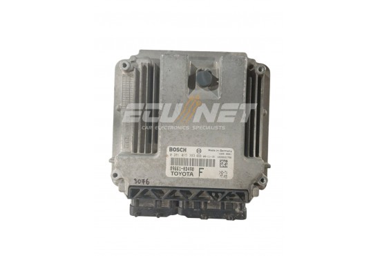 ΕΓΚΕΦΑΛΟΣ ΚΙΝΗΤΗΡΑ BOSCH TOYOTA YARIS 1.4 D4D 89661-0D490 F 0281015393 1ND-TV MT/K5