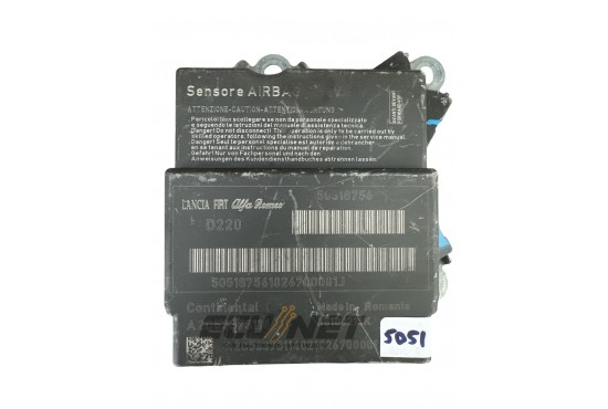 ΕΓΚΕΦΑΛΟΣ AIRBAG ΑΕΡΟΣΑΚΟΥ ALFA ROMEO MITO 50518756  505187561026700081J