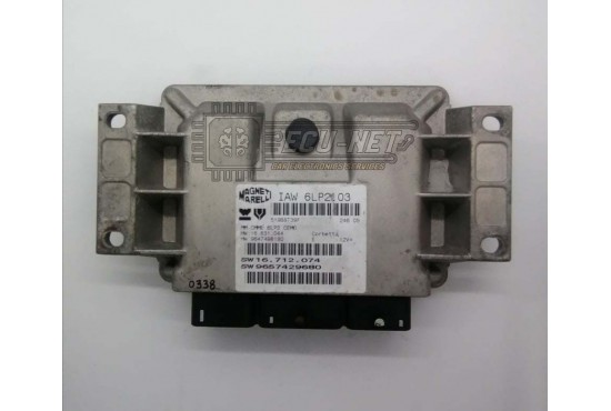 ΕΓΚΕΦΑΛΟΣ ΚΙΝΗΤΗΡΑ MAGNETI MARELLI PEUGEOT/CITROEN 1.4 16V IAW 6LP2.03 HW9647498180 SW9657429680