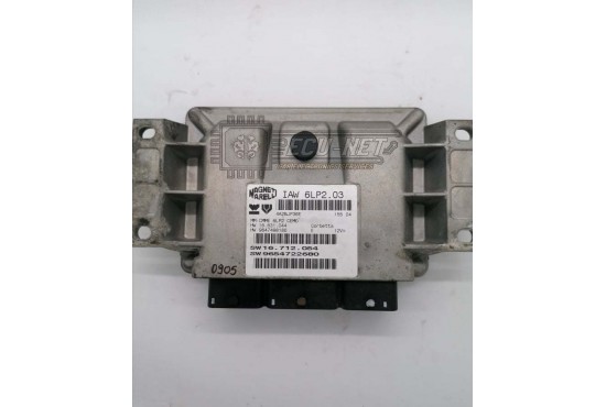 ΣΕΤ ΕΓΚΕΦΑΛΟΥ ΚΙΝΗΤΗΡΑ ΜΕ BSI PEUGEOT 206 1.4 16V KFU 16631044 S118085220C