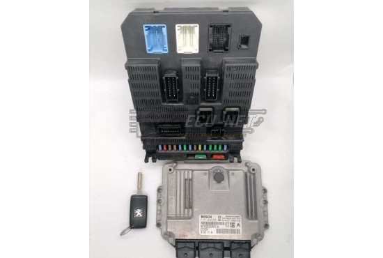 ΣΕΤ ΕΓΚΕΦΑΛΟΥ ΚΙΝΗΤΗΡΑ ΜΕ BSI PEUGEOT 207 1.4 DIESEL 0281012526 9659285380