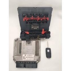 ΣΕΤ ΕΓΚΕΦΑΛΟΥ ΚΙΝΗΤΗΡΑ ΜΕ BSI VW GOLF S 1.6 FSI 03C906056CB 1K0937049N