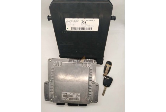 ΣΕΤ ΕΓΚΕΦΑΛΟΥ ΚΙΝΗΤΗΡΑ ΜΕ BSI PEUGEOT 307 2.0 HDI 0281011248 9651197580A