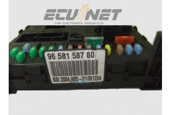 ΣΕΤ ΕΓΚΕΦΑΛΟΥ ΚΙΝΗΤΗΡΑ ΜΕ BSI CITROEN C4 1.4 16V KFU 9653979480 9658158780