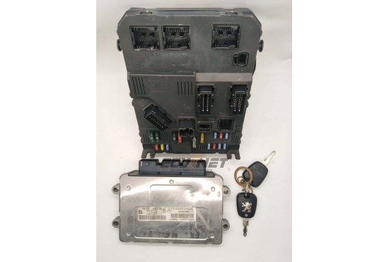 ΣΕΤ ΕΓΚΕΦΑΛΟΥ ΚΙΝΗΤΗΡΑ ΜΕ BSI PEUGEOT 206 KFW 21586141-0A S118085220F