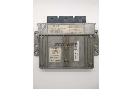 ΣΕΤ ΕΓΚΕΦΑΛΟΥ ΚΙΝΗΤΗΡΑ ΜΕ BSI PEUGEOT 206 1.4 9641815480 S105872300G