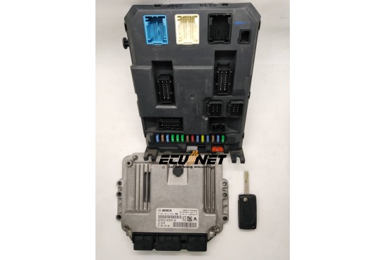 ΣΕΤ ΕΓΚΕΦΑΛΟΥ ΚΙΝΗΤΗΡΑ ΜΕ BSI CITROEN C3 DIESEL 0281012523 9664983280