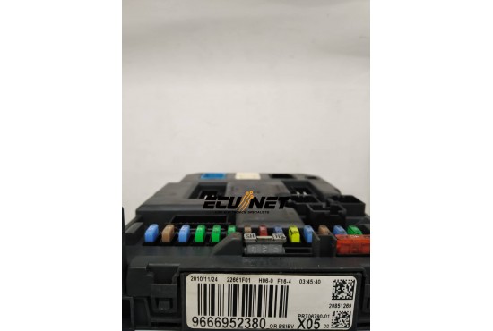 ΣΕΤ ΕΓΚΕΦΑΛΟΥ ΚΙΝΗΤΗΡΑ ΜΕ BSI CITROEN C3 PICASSO 1.6 HDI 0281015847 9666952380