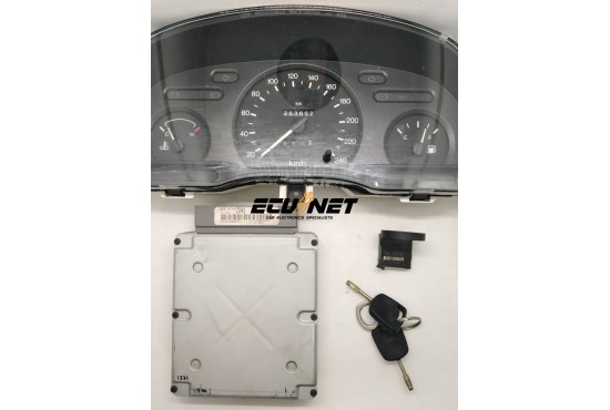 ΣΕΤ ΕΓΚΕΦΑΛΟΥ ΚΙΝΗΤΗΡΑ ΜΕ ΑΙΣΘΗΤΗΡΑ IMMOBILIZER ΚΑΝΤΡΑΝ ΟΡΓΑΝΩΝ FORD TRANSIT 2C1A-12A650-FC 98VP-15607-AB