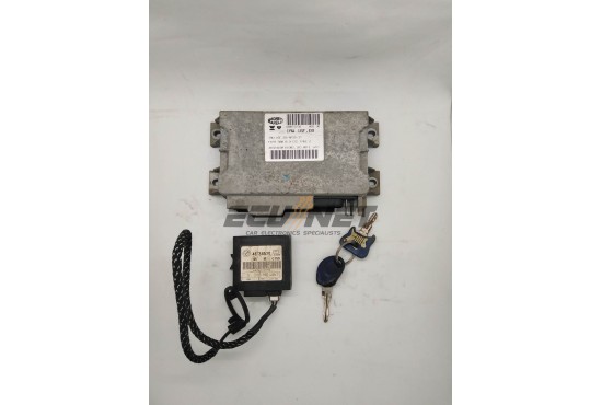 ΣΕΤ ΕΓΚΕΦΑΛΟΥ ΚΙΝΗΤΗΡΑ ΜΕ ΜΟΝΑΔΑ IMMOBILIZER FIAT 500 0.9 IAW 16F.E0 46734570