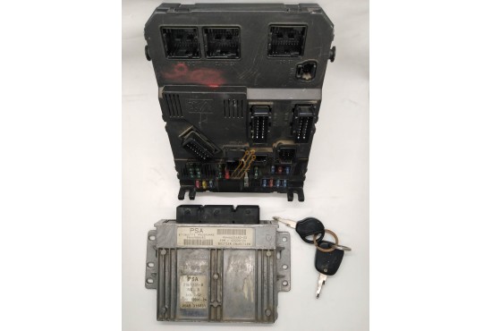 ΣΕΤ ΕΓΚΕΦΑΛΟΥ ΚΙΝΗΤΗΡΑ ΜΕ BSI PEUGEOT 206 1.4 8V 9646988680 9646777380