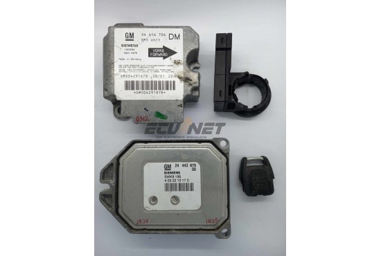 ΣΕΤ ΕΓΚΕΦΑΛΟΥ ΚΙΝΗΤΗΡΑ ΜΕ ΕΓΚΕΦΑΛΟ ΑΕΡΟΣΑΚΟΥ OPEL ZAFIRA 24443879 24416704DM 24445098