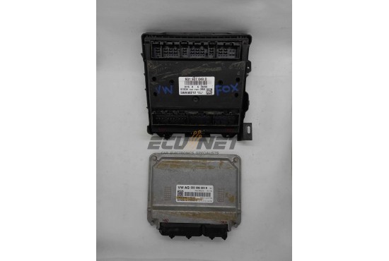 ΣΕΤ ΕΓΚΕΦΑΛΟΥ ΚΙΝΗΤΗΡΑ ΜΕ ΜΟΝΑΔΑ ΑΝΕΣΗΣ VW FOX 3D906023B  6Q1937049D