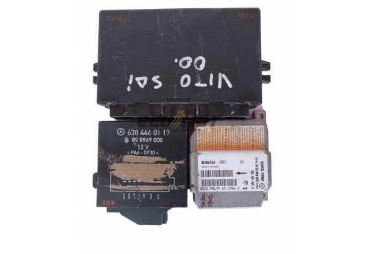 ΣΕΤ ΕΓΚΕΦΑΛΟΥ ΚΙΝΗΤΗΡΑ ΜΕ ΕΓΚΕΦΑΛΟ ΑΕΡΟΣΑΚΩΝ MERCEDES VITO 0285001105 A0004460219 6384460117