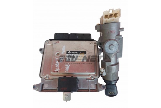 ΣΕΤ ΕΓΚΕΦΑΛΟΥ ΚΙΝΗΤΗΡΑ ΜΕ ΑΙΣΘΗΤΗΡΑ IMMOBILIZER ΚΑΙ ΚΛΕΙΔΑΡΙΑ HYUNDAI ACCENT 39101-26AD1 95400-07800