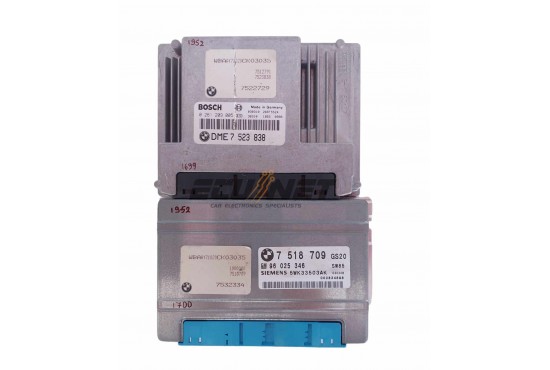 ΣΕΤ ΕΓΚΕΦΑΛΟΥ ΚΙΝΗΤΗΡΑ ΜΕ ΕΓΚΕΦΑΛΟ ΣΑΣΜΑΝ BMW E46 0261209005 7518709